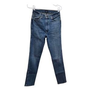 Khaite Vanessa Jeans Size 27 High Rise Skinny Blue Denim